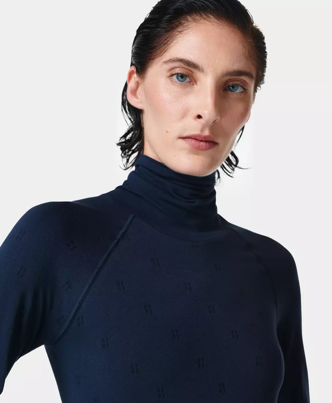 Betty Jacquard Base Layer Top | Sweaty Betty (US)