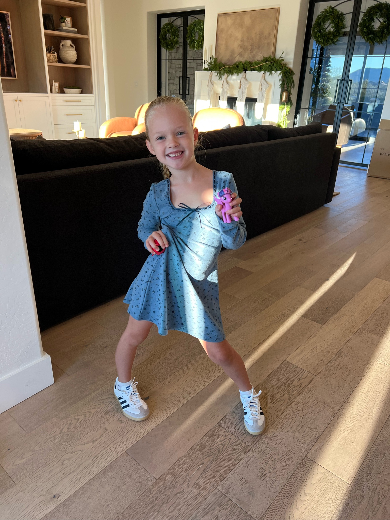 Little girls target dress 🩵 perfect for fall family photos or thanksgiving outfit! 

#LTKSeasonal #LTKKids #LTKHoliday