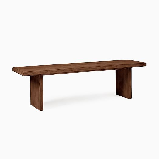 Santa Rosa Dining Bench (48"–67") | West Elm (US)