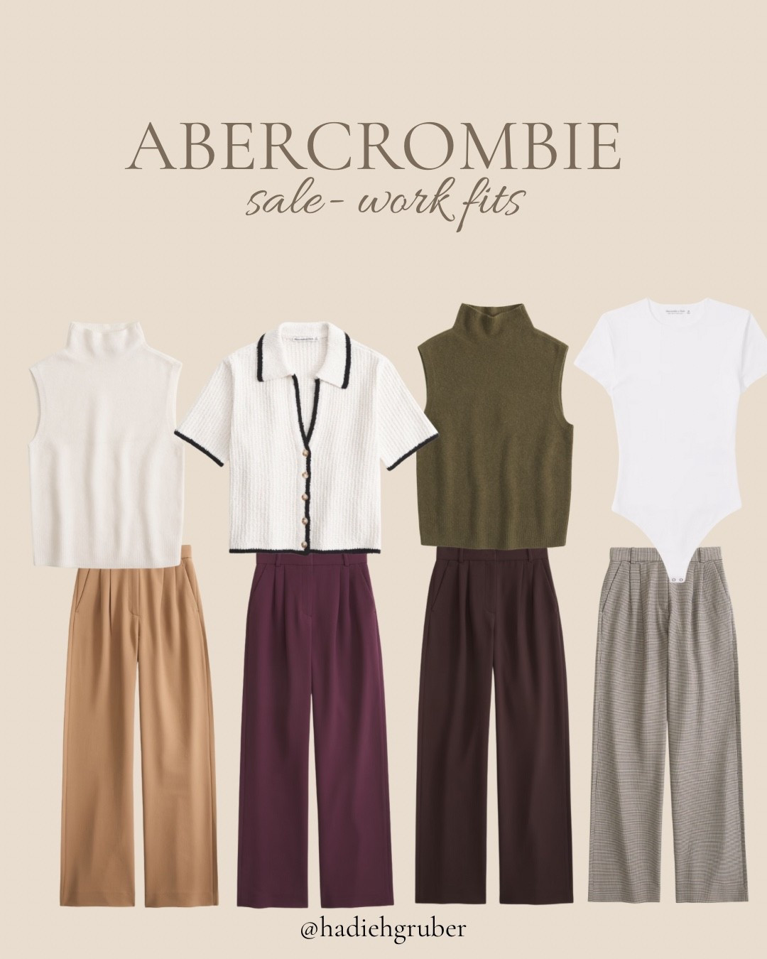 Abercrombie Sale- work fits 

#LTKFindsUnder100 #LTKFallSale #LTKStyleTip