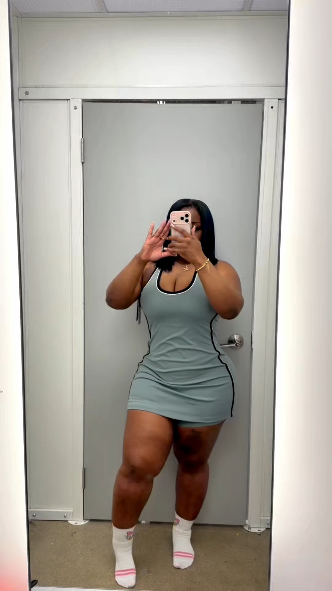 Grab & go active dress ✨
Comfy, flattering, and easy to throw on
Built-in shorts for the win
Wearing a medium — sized down for a more snatched fit 👀
Perfect for errands, travel, or everyday wear

#LTKSeasonal #LTKActive #LTKootd