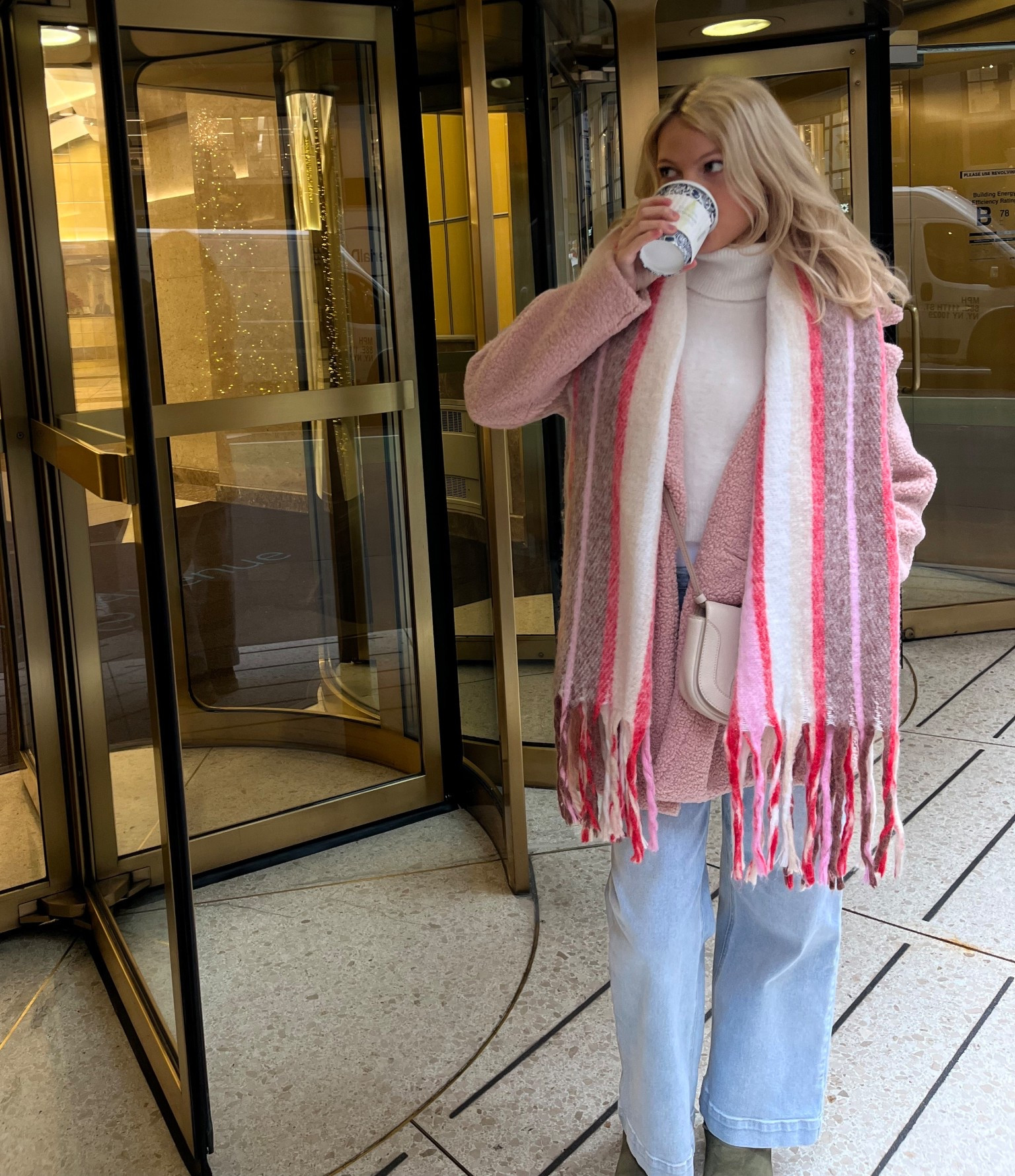 Christmas in NYC! Day 1 outfit 💖 Bought most of these items over a year ago so I did my best to find similar products! #nyc #nycchristmas #christmasinnewyork #winterootd #christmasclothes


#LTKTravel #LTKSaleAlert #LTKNYFW