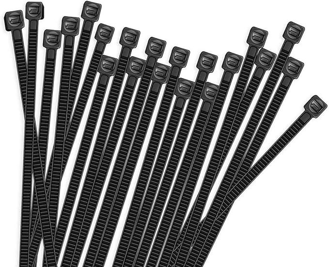HMROPE 100pcs Cable Zip Ties Heavy Duty 8 Inch, Premium Plastic Wire Ties with 50 Pounds Tensile ... | Amazon (US)