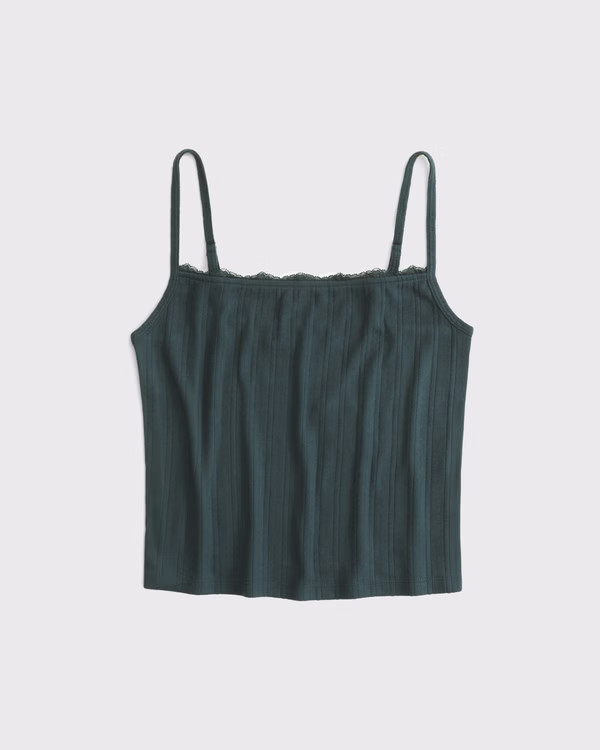 Pointelle Sleep Cami | Abercrombie & Fitch (US)