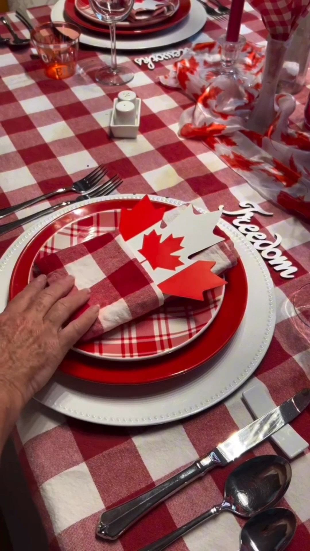 Canada Day Table 

#LTKFindsUnder50 #LTKParties #LTKHome