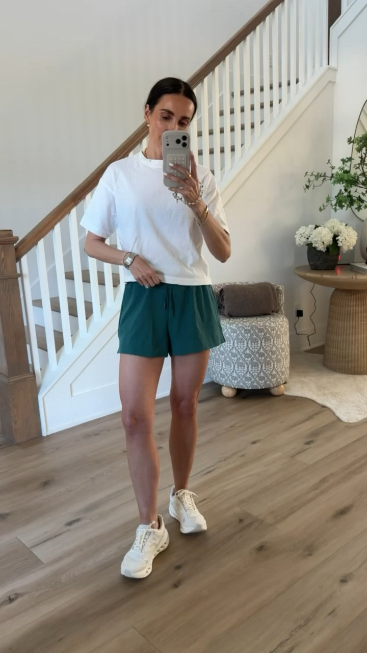 Athletic outfit from Target, athletic shorts, workout outfit, affordable finds, annabrstyle

#LTKOver40 #LTKActive