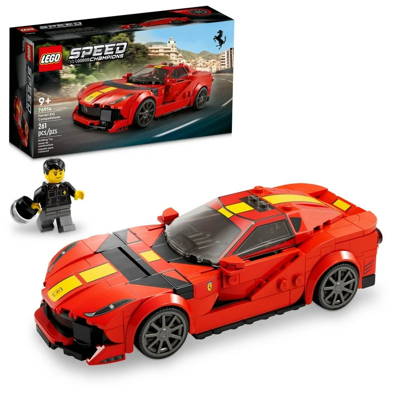 LEGO Speed Champions 1970 Ferrari 512 M 76914 Sports Red Race Car, Ferrari Toy Car Model Building... | Walmart (US)
