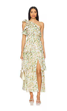ASTR the Label Imelda Dress in Green Floral from Revolve.com | Revolve Clothing (Global)