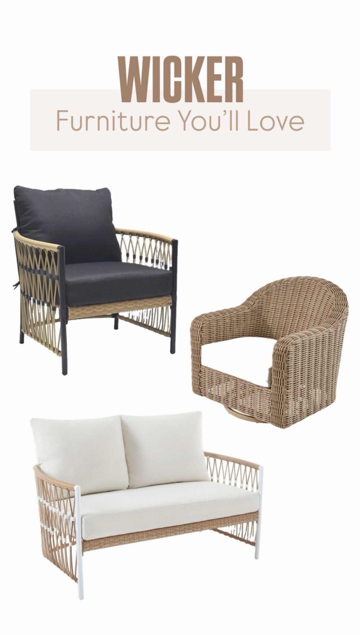 Wicker Furniture 💫

#LTKSeasonal #LTKHome