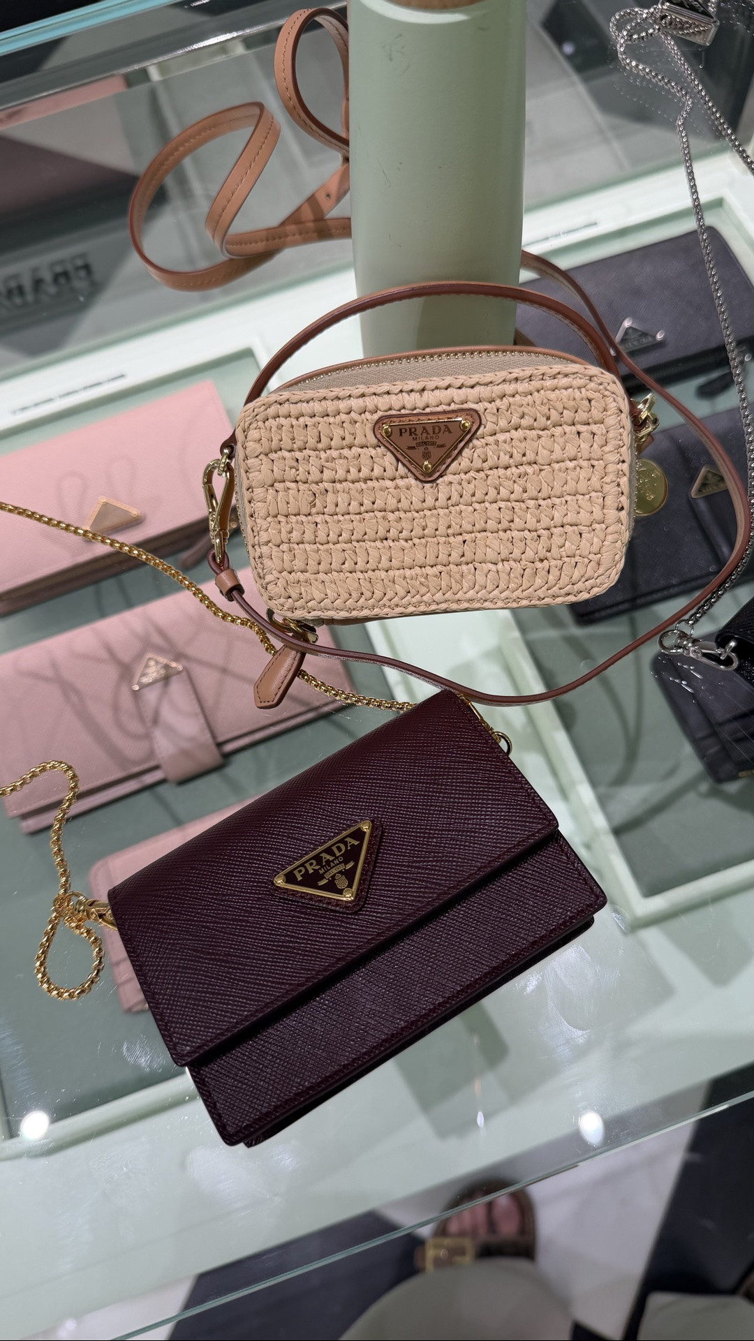 Love a micro mini bag of any kind but these Prada ones are toooo cute!

#LTKootd #LTKgrwm #LTKdayinmylife