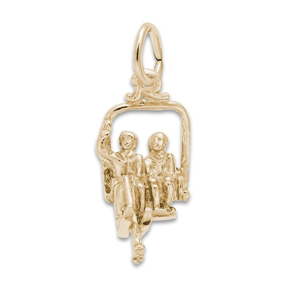 Ski Lift Charm 14K Yellow Gold|Jared | Jared Jewelers
