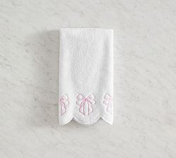 LoveShackFancy Embroidered Bow Hand Towel | Pottery Barn (US)