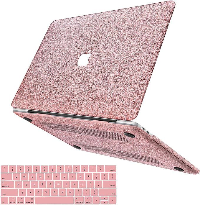 MacBook Pro 13 Case 2019 2018 2017 2016 Release A2159/A1989/A1706/A1708,Anban Glitter Bling Smoot... | Amazon (US)