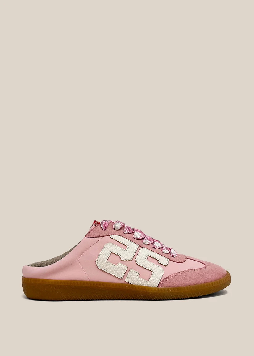 Open 25 Pink Backless Sneaker Mule | SHU by Shushop | SHUSHOP