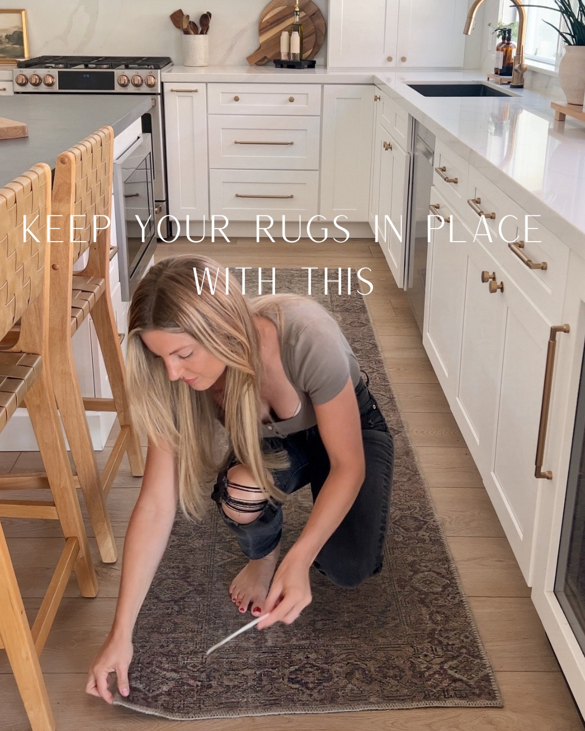 No sticky adhesive on your floors. Rug gripper that is so easy to use and holds your rugs in place 


#LTKFamily #LTKHome #LTKFindsUnder50