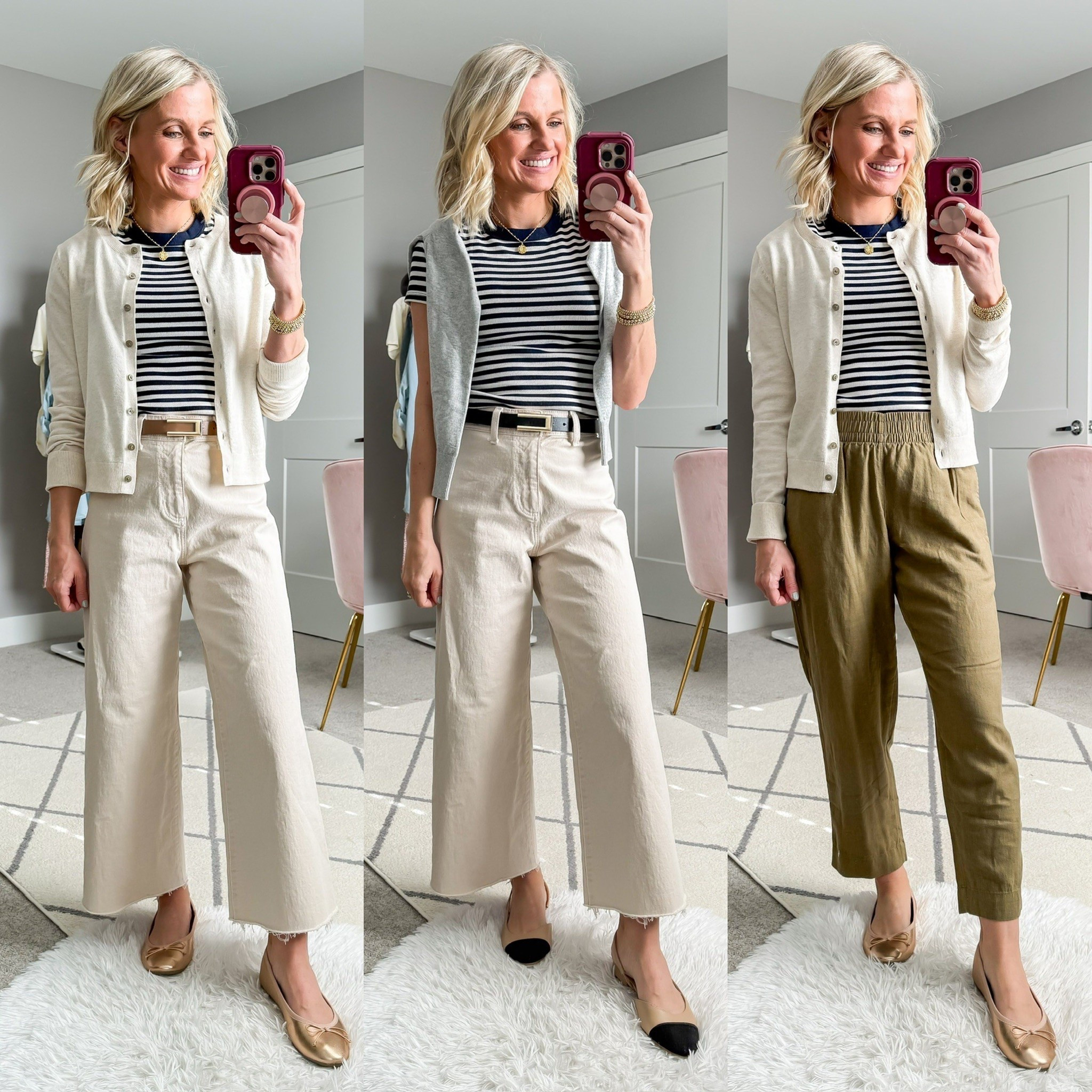 Spring capsule wardrobe outfits the a navy striped shirt


#LTKPetite #LTKStyleTip #LTKSeasonal