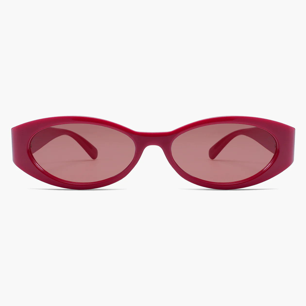 Women Men Retro Trendy Cateye Vintage Y2k Oval Polarized Sunglasses SJ2364 | SOJOS VISION | SOJOS VISION