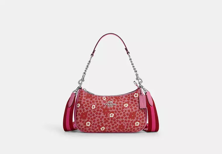 Teri Shoulder Bag With Floral Print | Coach Outlet US