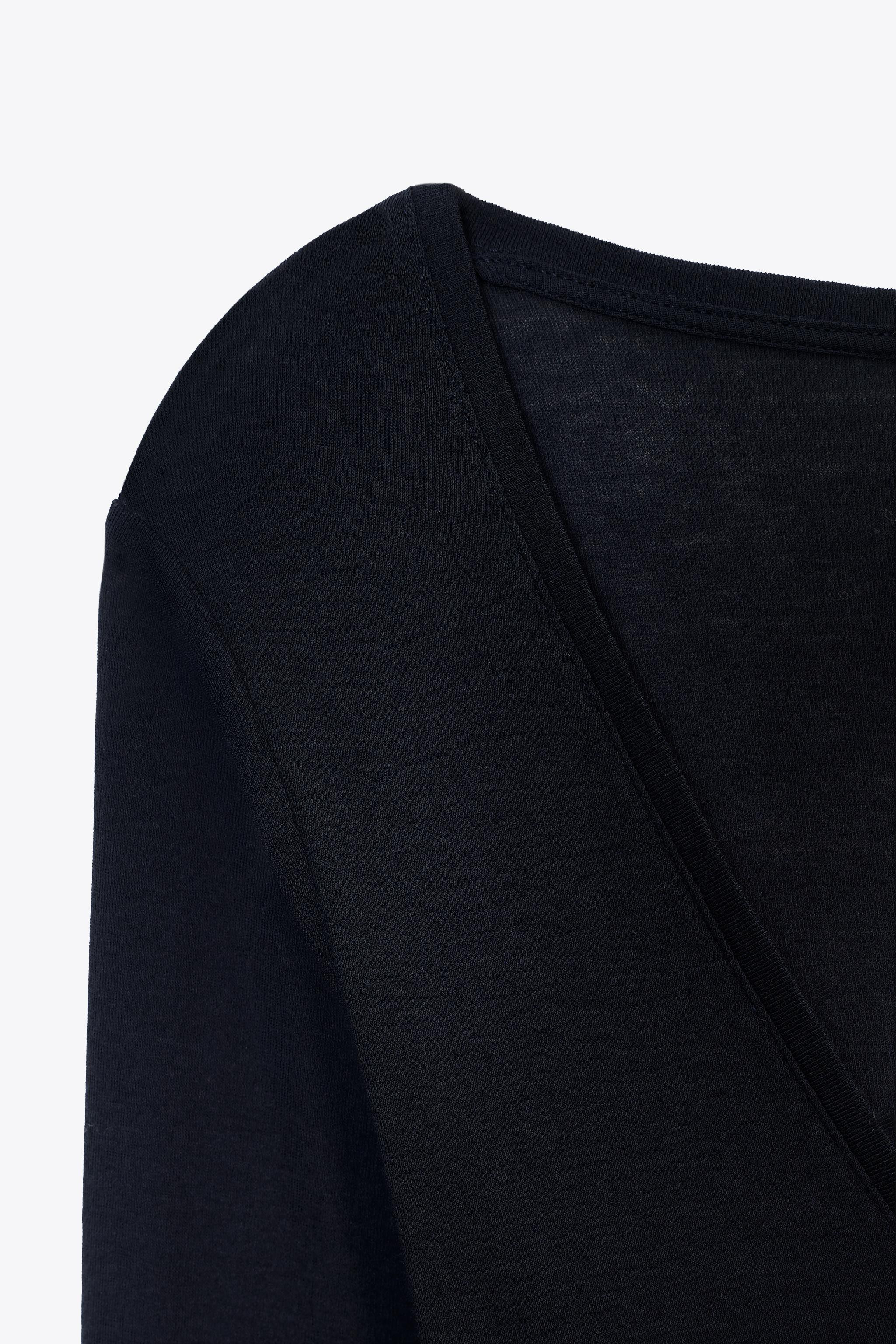 V-NECK T-SHIRT | Zara UK