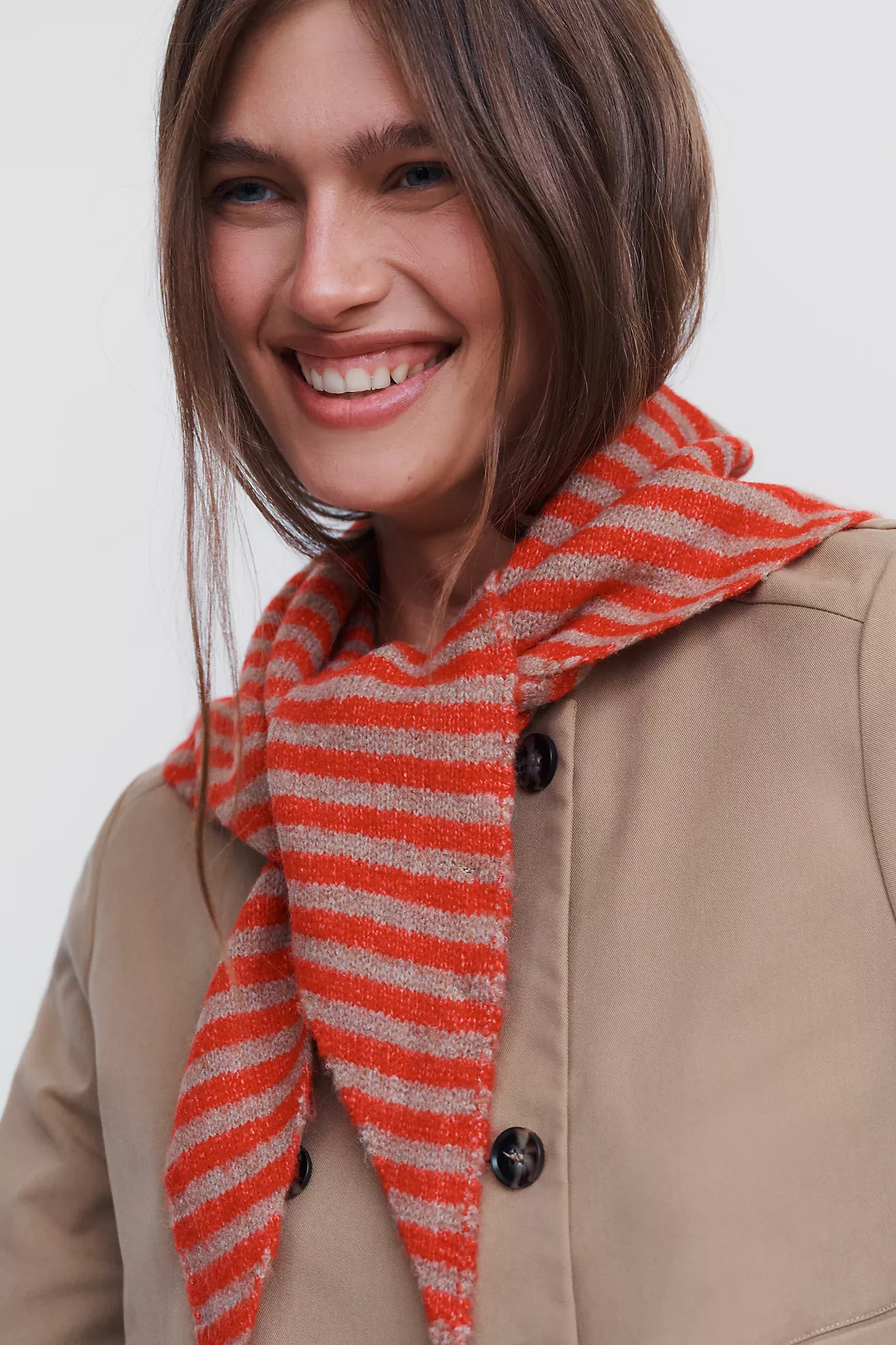 By Anthropologie Striped Triangle Scarf | Anthropologie (US)