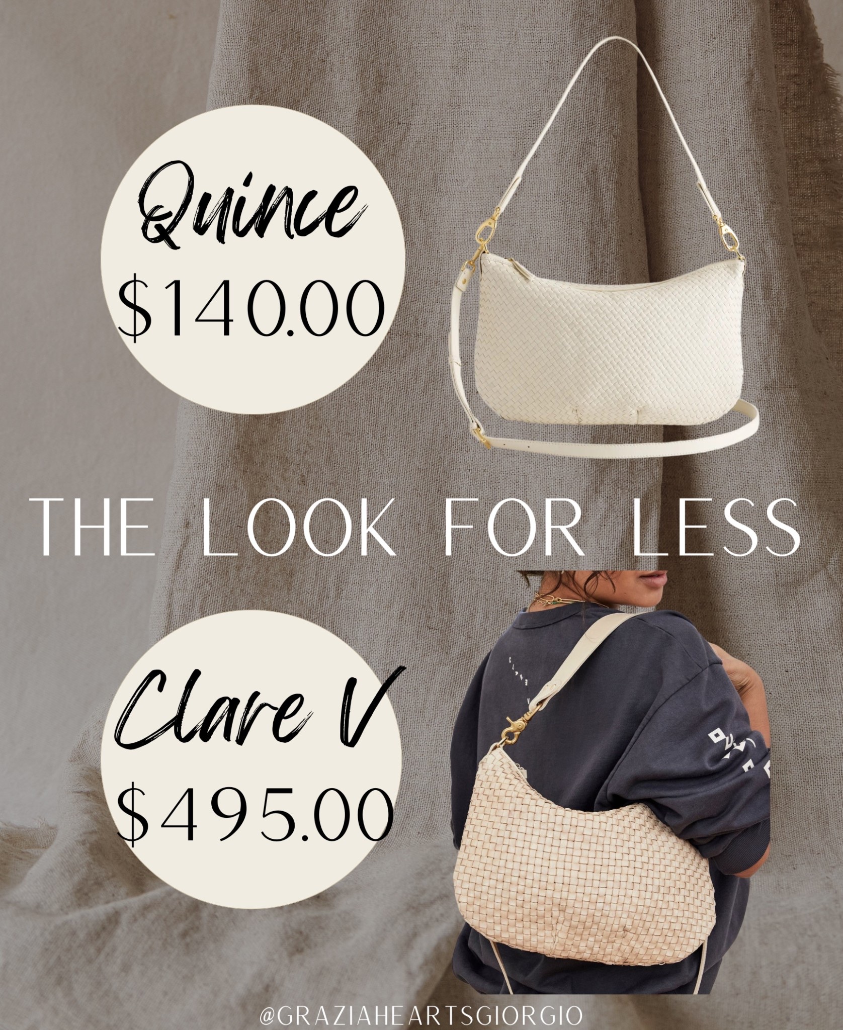The Look for Less! #quince 