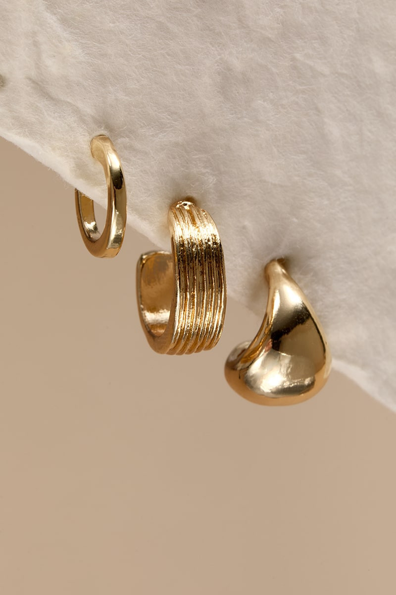 Alice Mixed Hoop Earrings Set | Francesca's