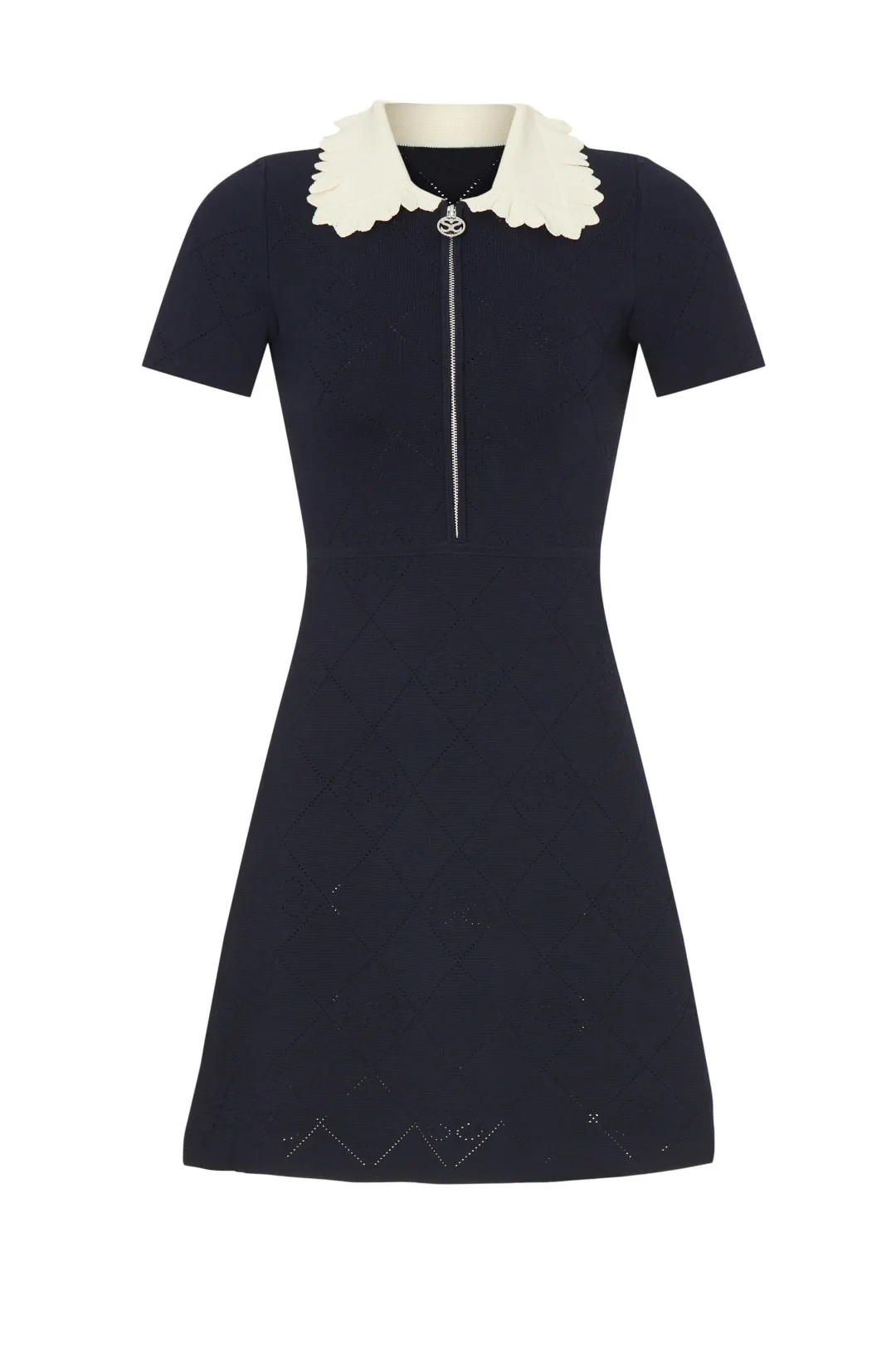 Scalloped Collar Dress | Rent the Runway
