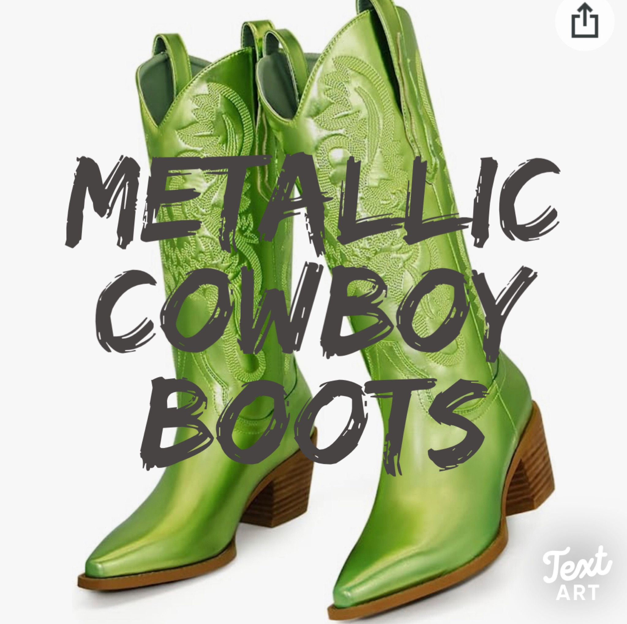 Metallic Cowboy Boots #cowboyboots #metalliccowboyboots #metallicboots

#LTKstyletip #LTKbeauty #LTKunder100