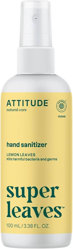 ATTITUDE Hand Sanitizer Spray for Adults and Kids, EWG Verified, Kills Bacteria and Germs, Vegan,... | Amazon (CA)