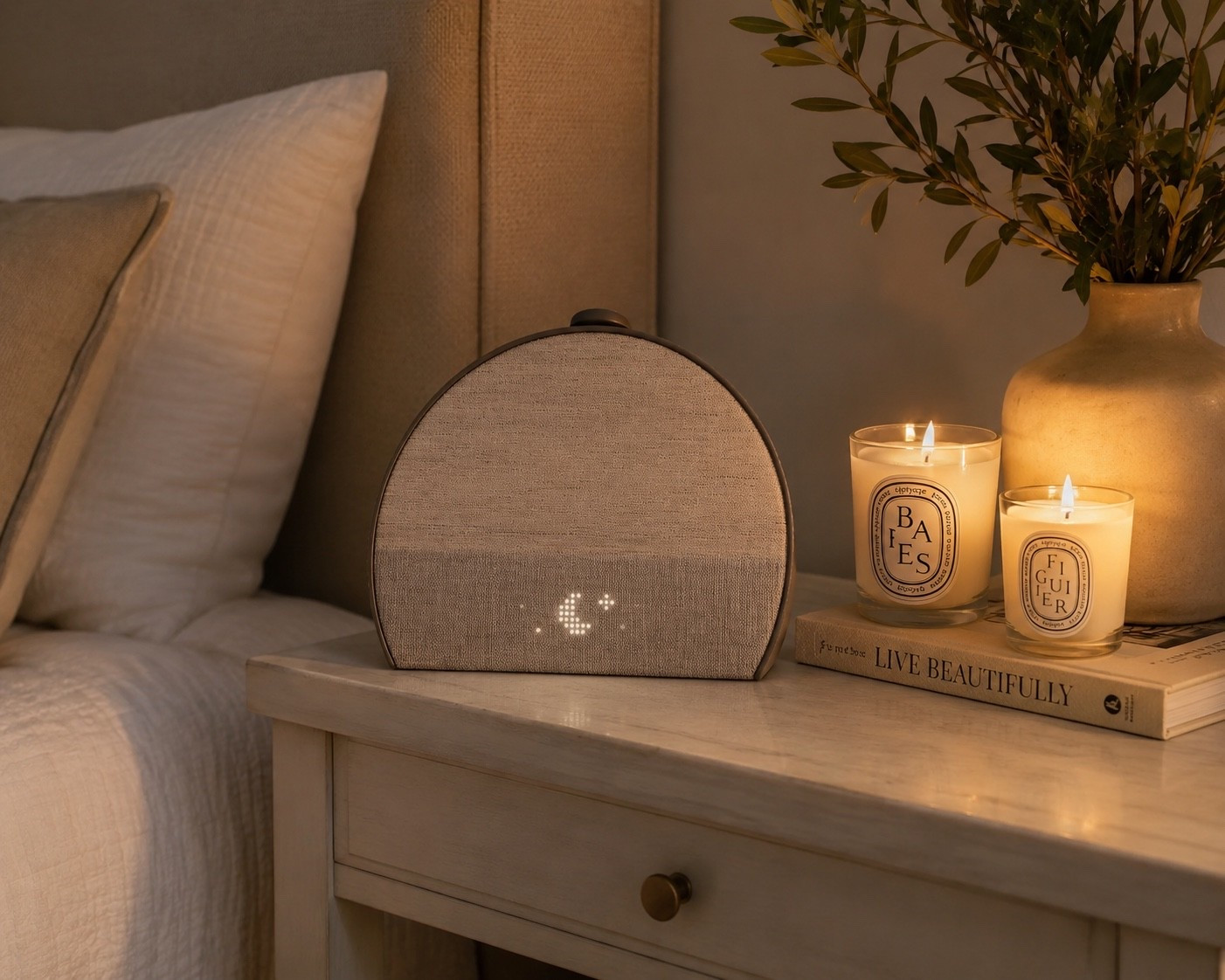 Cozy bedside essentials 🤎✨ Loving this little setup—soft lighting, beautiful candles, and the perfect touch for a calm nighttime routine. Everything is linked on my LTK! 🕯️🛏️

#LTKHome #LTKFinds #BedroomDecor #CozyHome #NightstandDecor #HomeInspo

#LTKmorningroutine #LTKstorytime #LTKHome