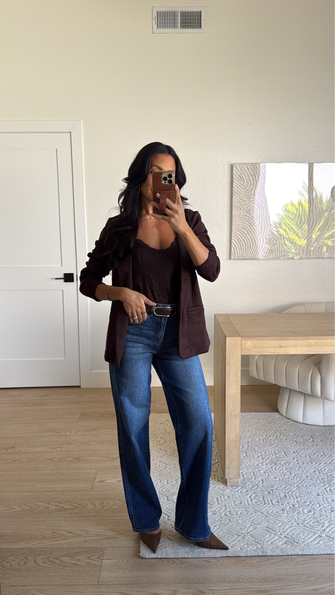 Tried on some pieces from @Maurices! Size XS top and blazer, size 3 wide leg denim

Fall outfit
Workwear outfit

#LTKootd #LTKSeasonal #LTKWorkwear