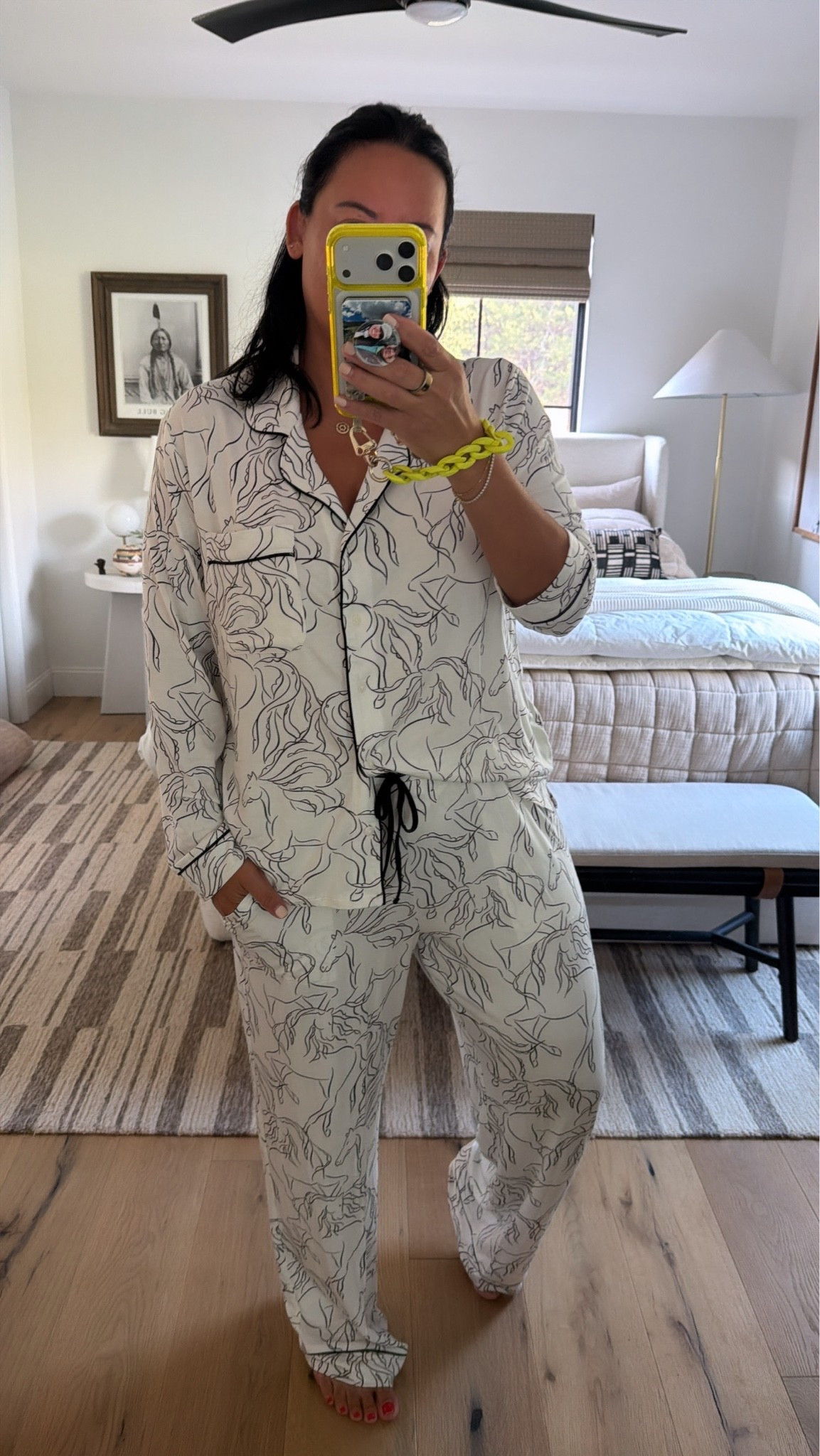 They feel like luxury without the luxury price tag. I always do a size large in pajamas.

#LTKMidsize #LTKOver40