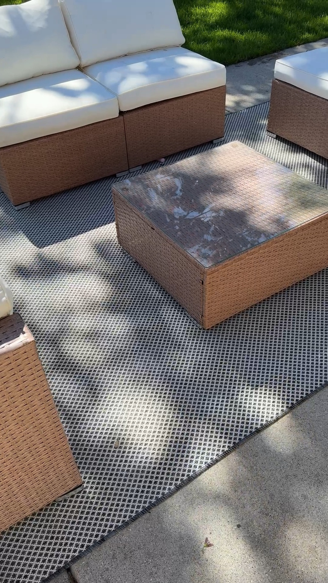 Snagged this outdoor patio rug from target during one of their sales! 

#LTKHome #LTKSeasonal