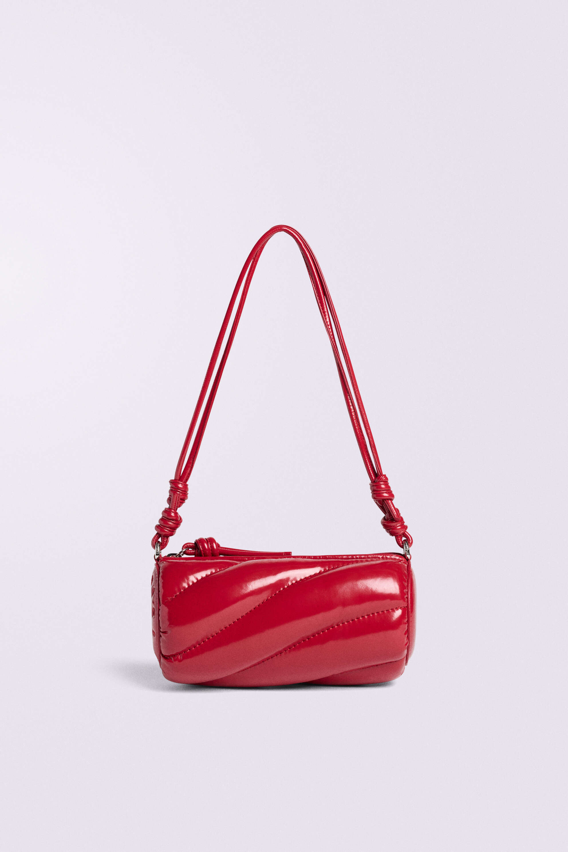 Mella Vinyl Mini Bag Red | Fiorucci