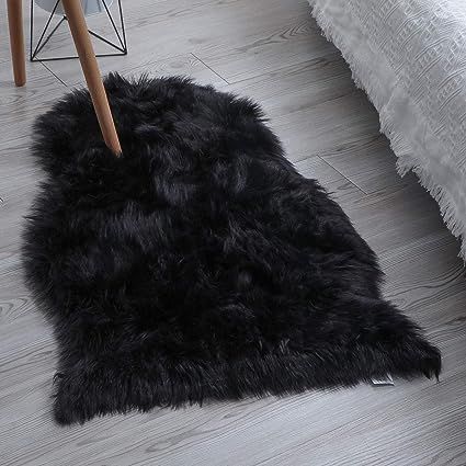 loudbay Soft Faux Fur Rugs Fluffy Carpet Plush Chair Seat Cushion Plush Carpet Suitable for Bedro... | Amazon (US)