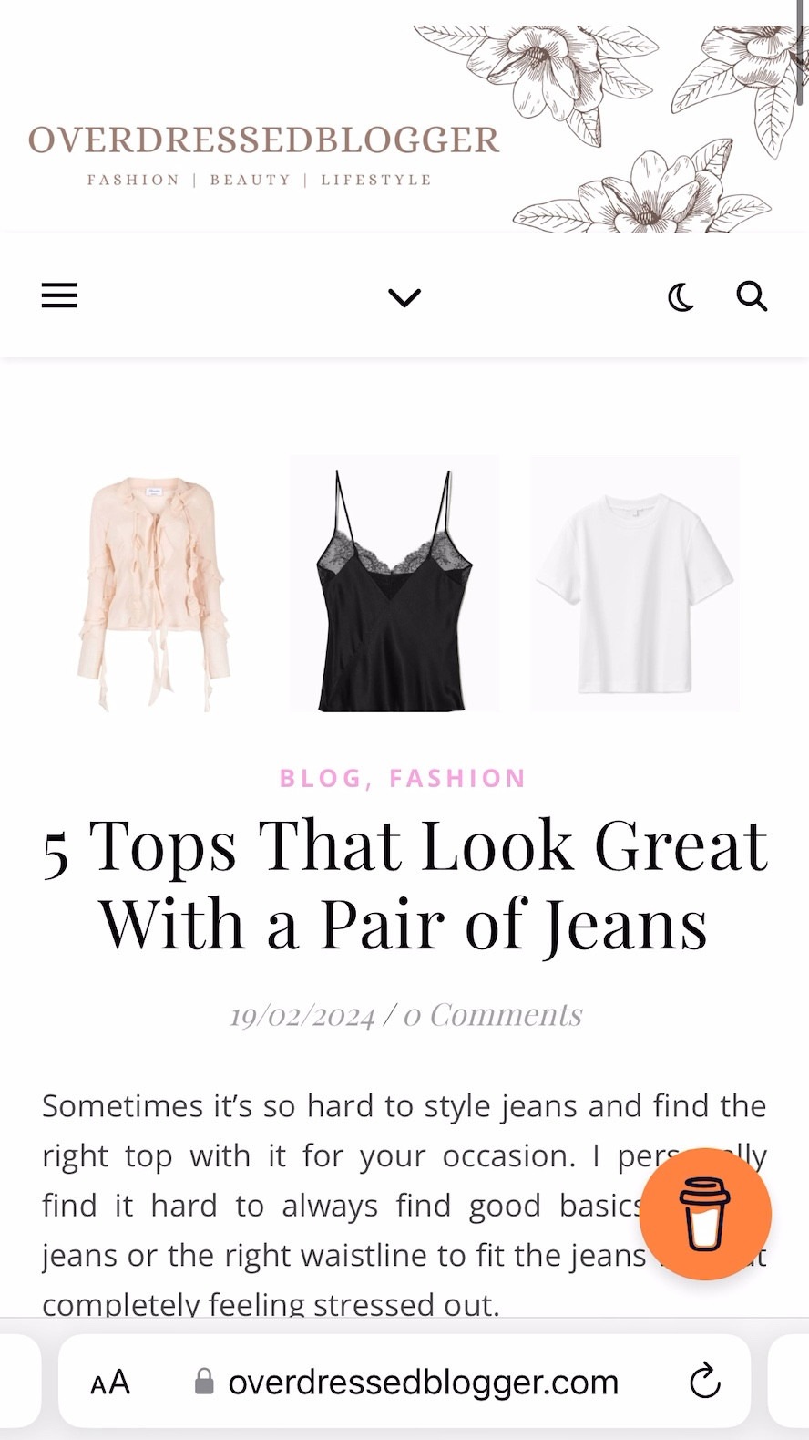 NEW BLOG POST —

5 tips that look great with a pair of jeans | www.overdressedblogger.com

finding a cute top to go with a good pair of jeans is something i always struggle with due to the proportions of my body but here are my choice for tops that’s i look always look good with a pair of jeans!! read my blog post and shop the pieces!! 


#LTKSeasonal #LTKSpringSale #LTKstyletip