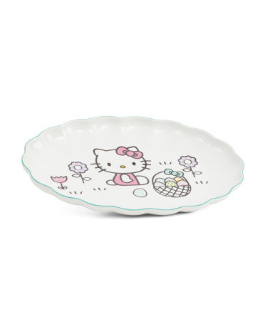Easter Bunny Scalloped Oval Platter | Easter | Marshalls | Marshalls
