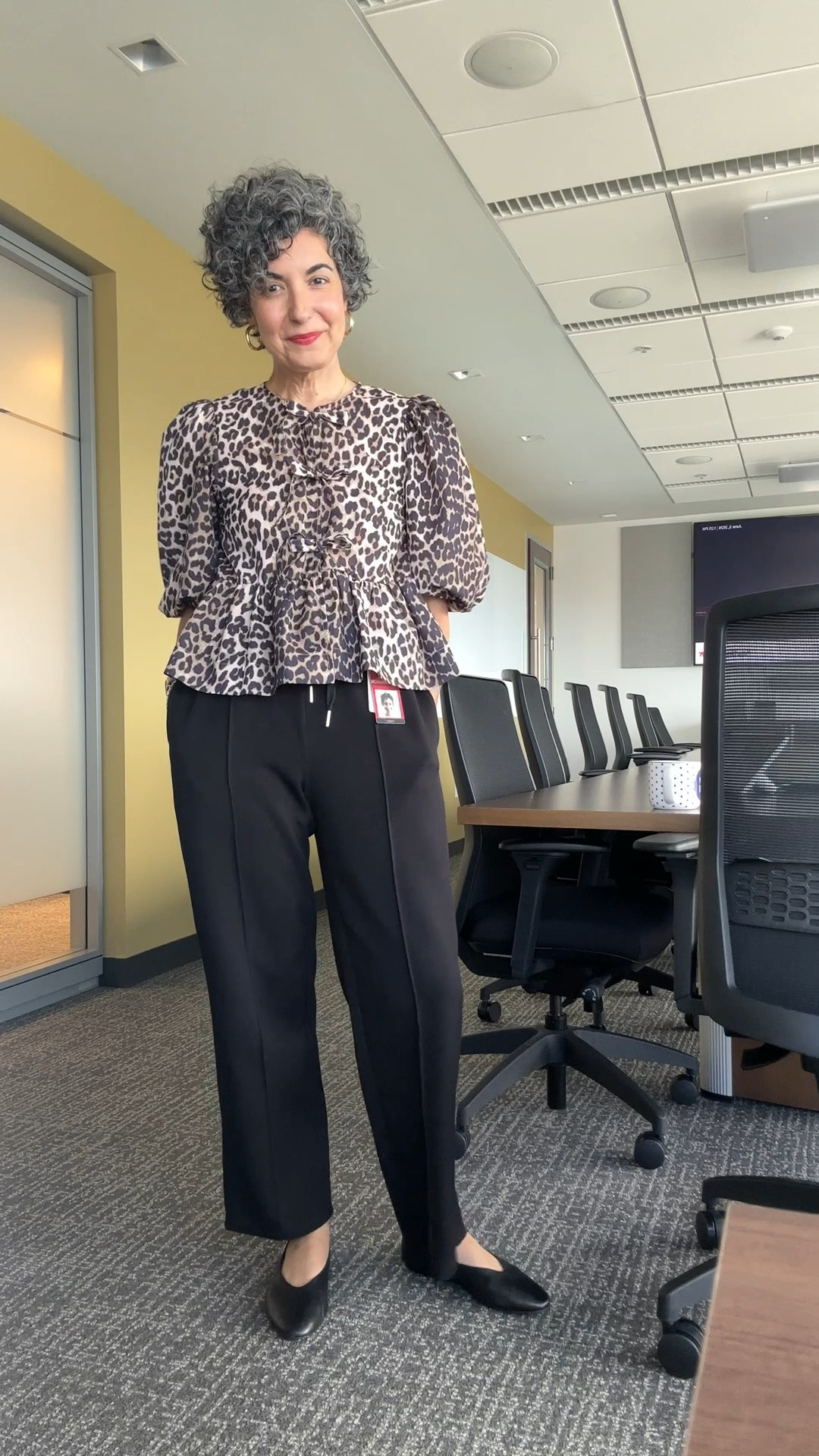 Wednesday OOTD - wearing a small in blouse and medium in pants. Pants are part of a set!

#LTKootd #LTKgrwm