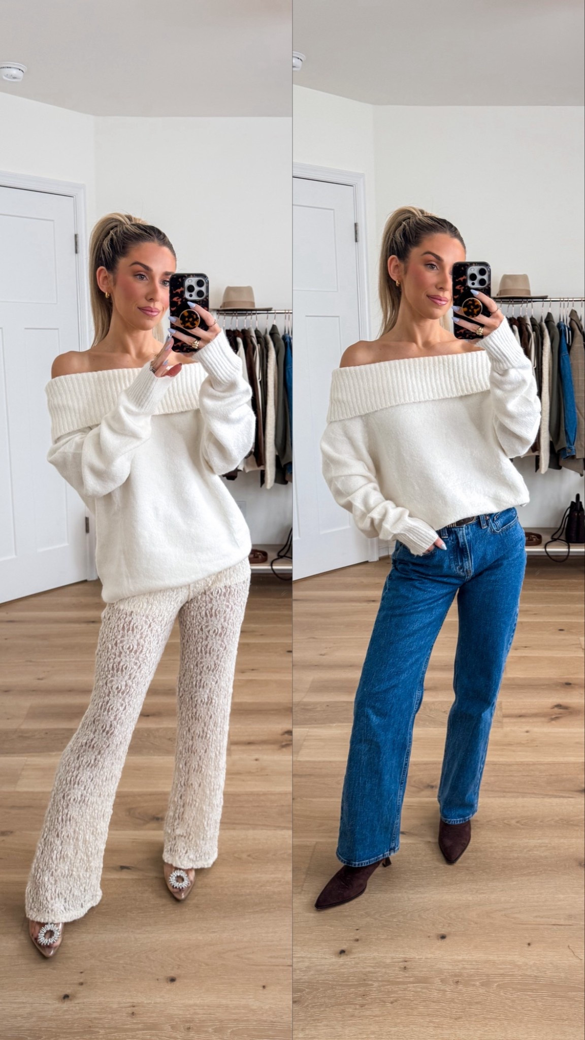 Styled one of my favorite Amazon sweater two ways for the holidays — size xs 

#LTKFindsUnder100 #LTKHoliday #LTKFindsUnder50