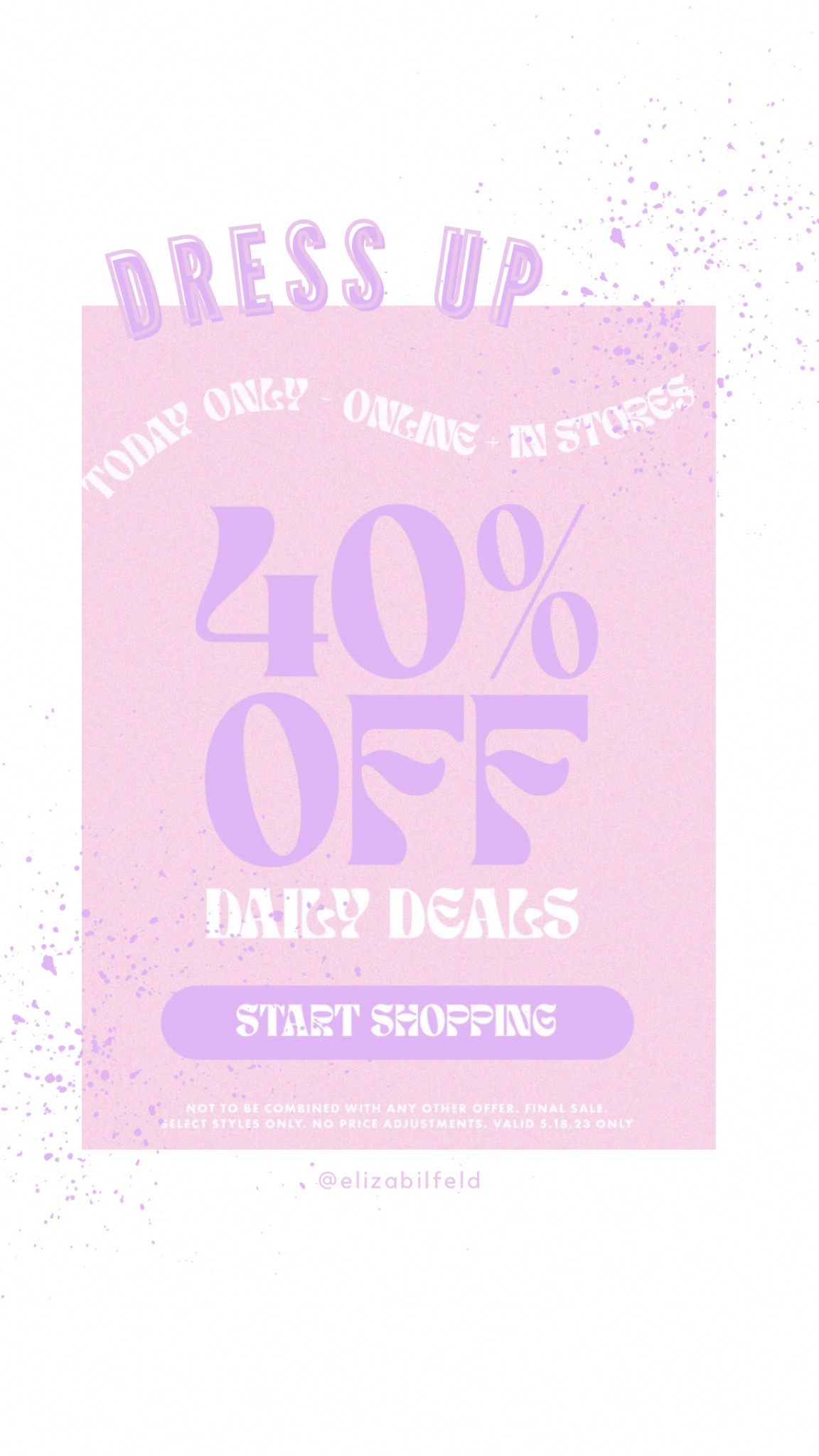 40% off Dress up today! 

#LTKSeasonal #LTKFind #LTKsalealert