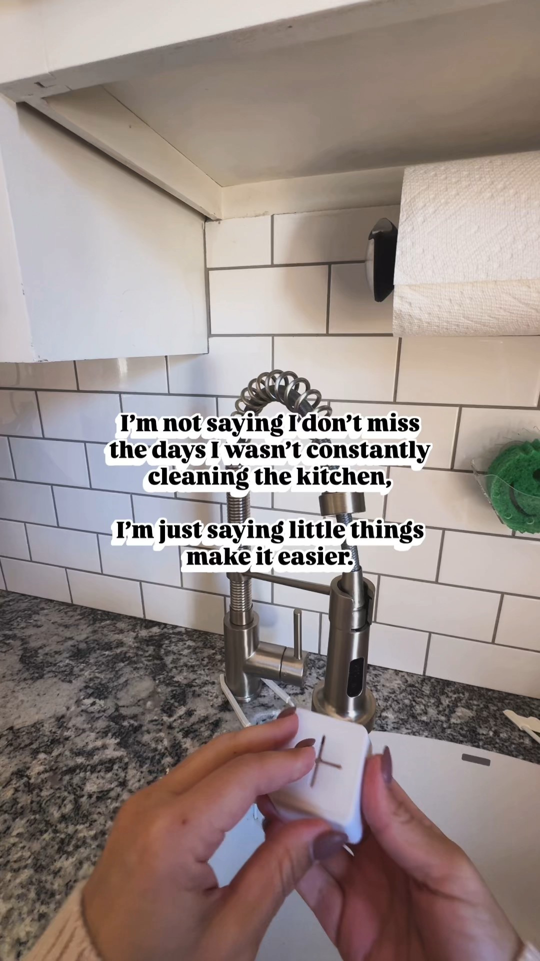 Nothing’s going to change my never-ending cleaning problem, but at least I’ll be able to dry my hands at the sink and not have a million cloths laying around everywhere.

#LTKHome #LTKFamily #LTKSaleAlert