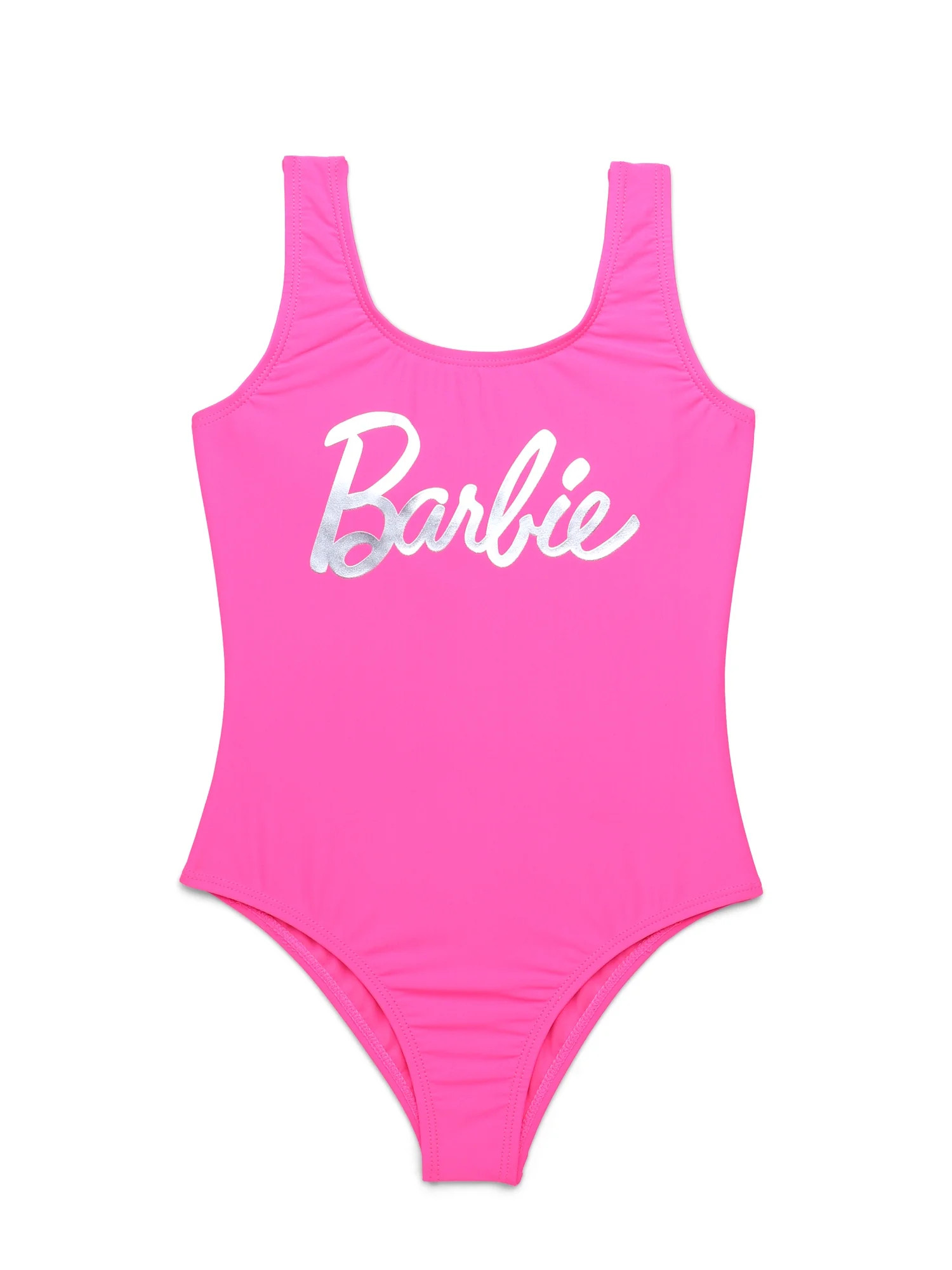 Barbie Girls One-Piece Swimsuit, Sizes 4-10 | Walmart (US)