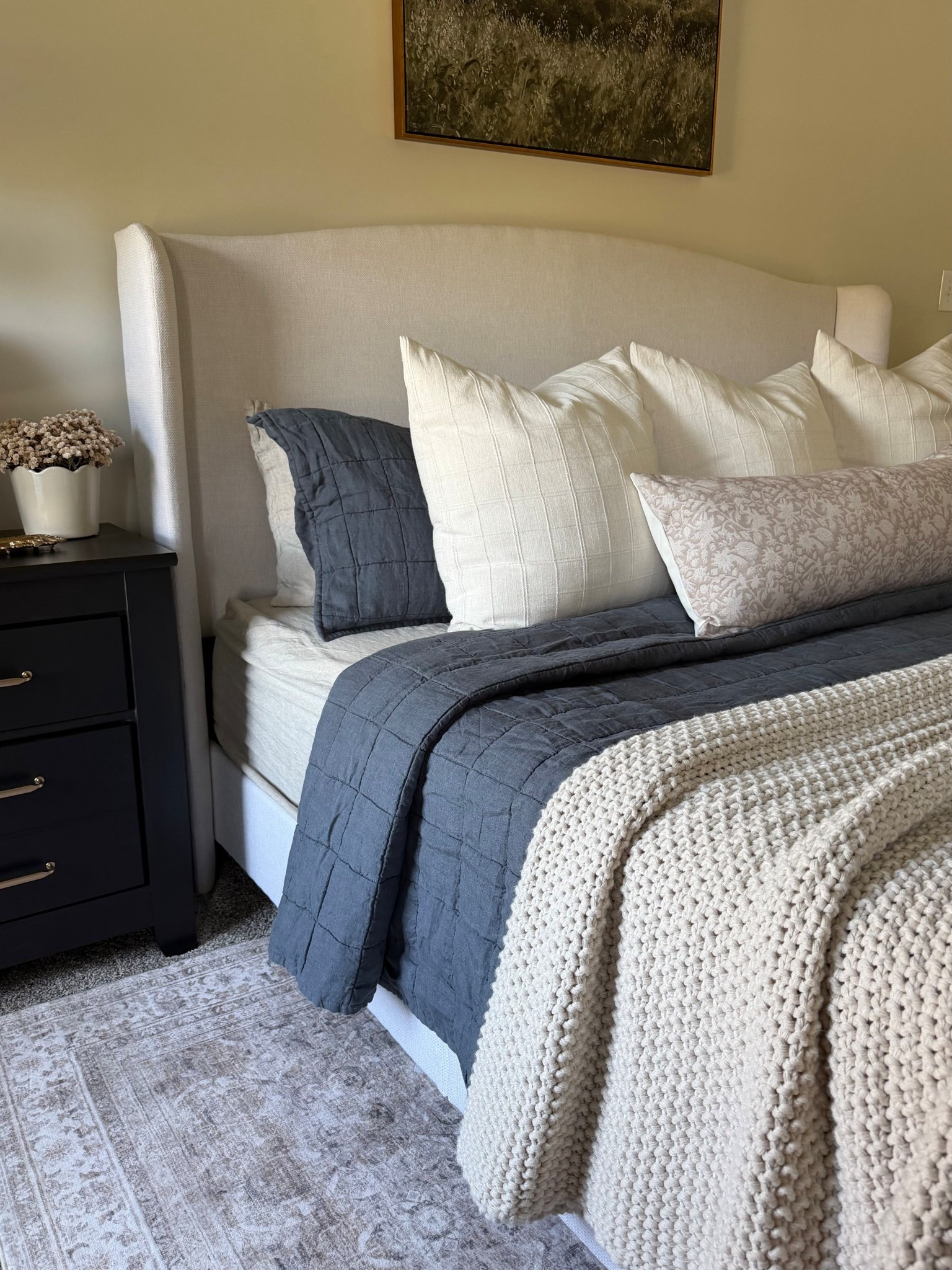 Spring bedding inspiration #spring #bedding #beddinginspo #bedroominspo #bedroomdecor #neutralbedroom #neutralhome 

#LTKHome #LTKSeasonal