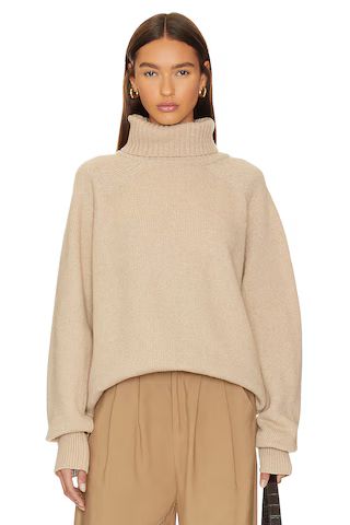 The Knotty Ones Rudeneja Turtleneck in Beige from Revolve.com | Revolve Clothing (Global)