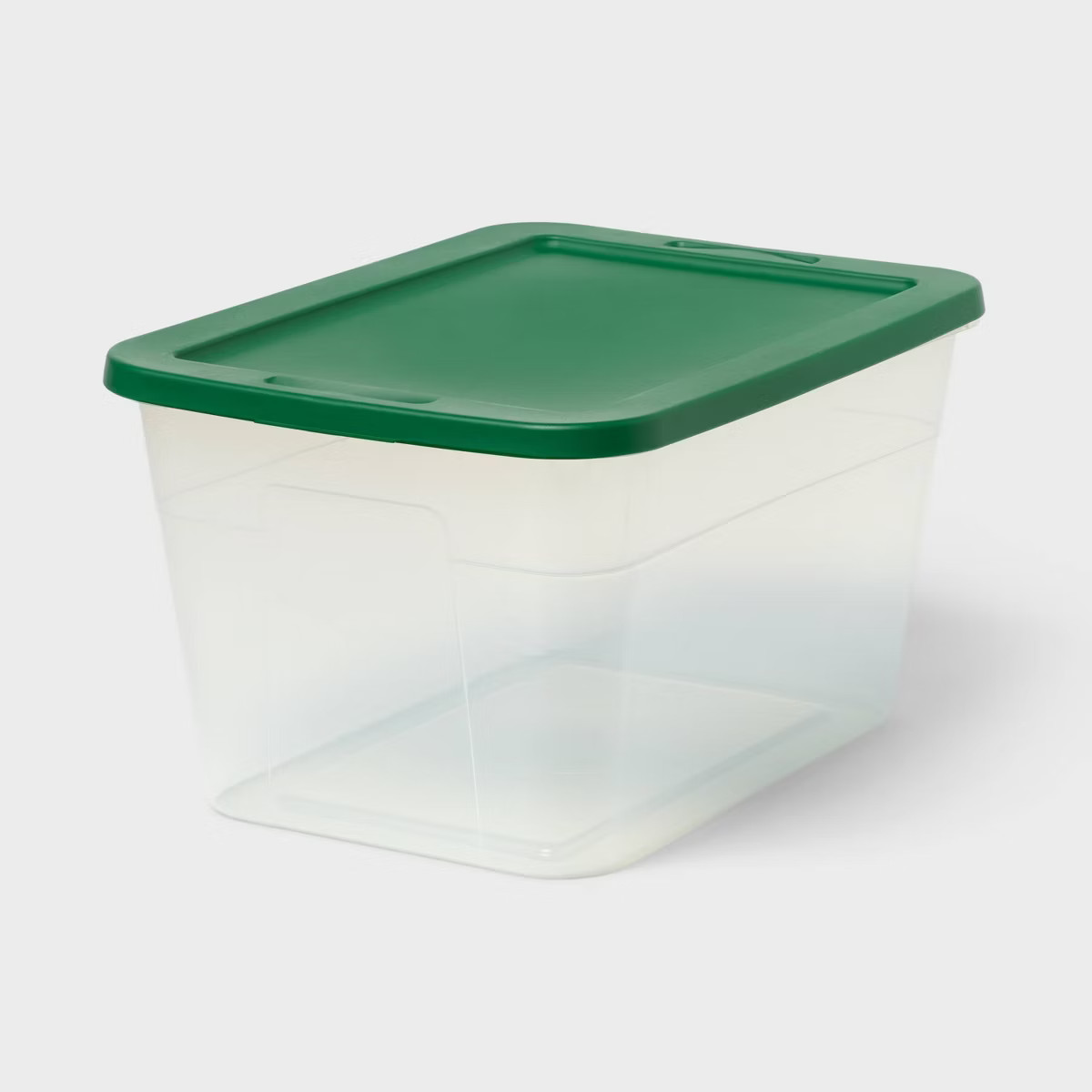 56qt NonLatching Storage Bin Clear Base with Lid - Brightroom™ | Target