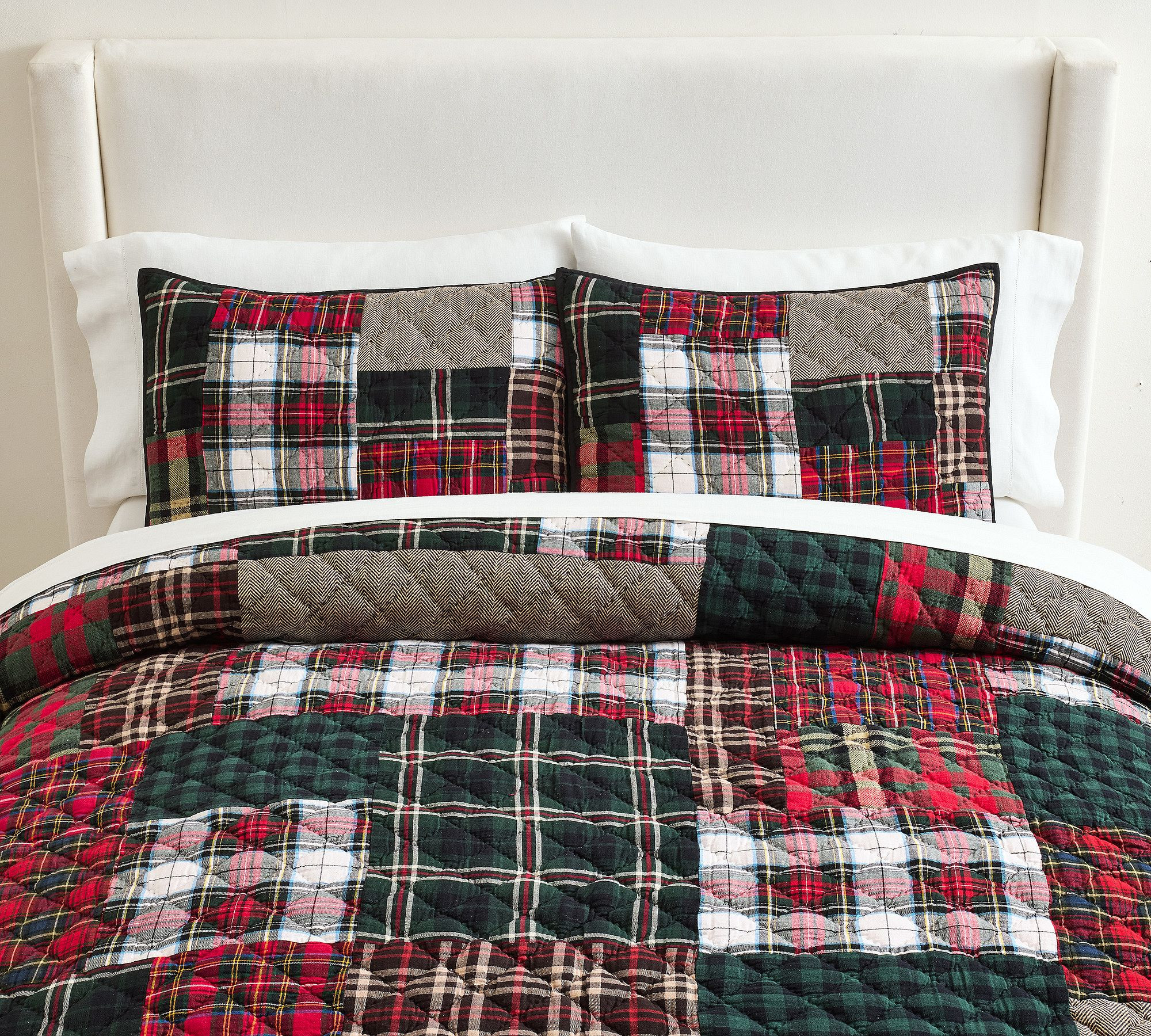 Classic Patchwork Plaid Quilt | Pottery Barn (US)