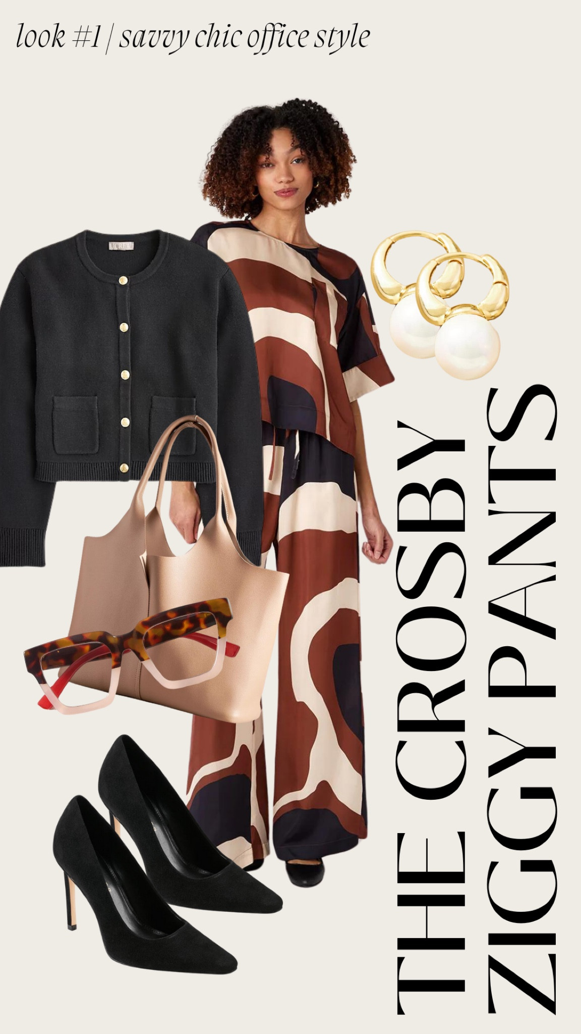 look #1 with the Crosby Ziggy Pants | savvy chic office style … 

#LTKWorkwear #LTKStyleTip #LTKItBag