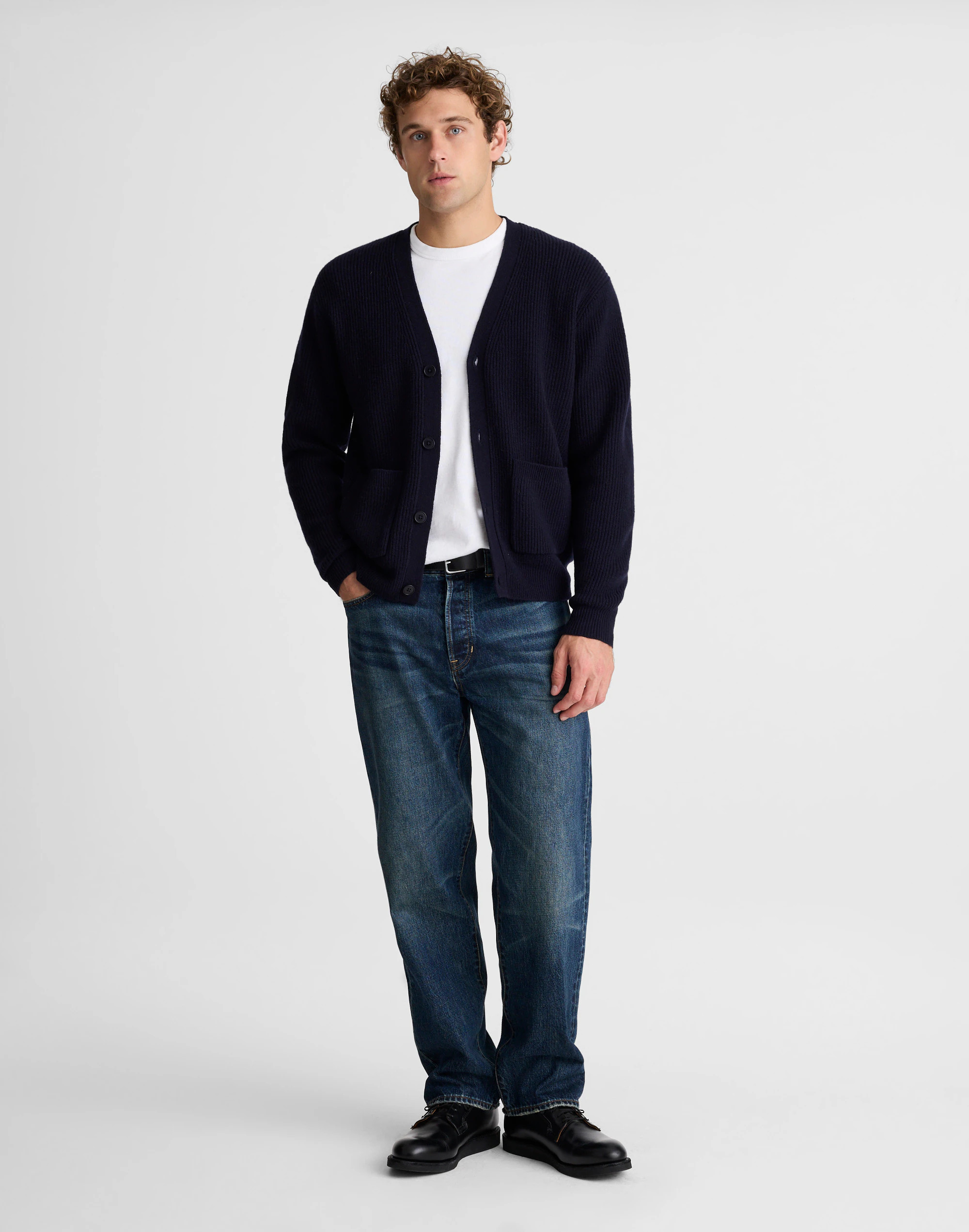 Cardigan in Heritage Merino Wool | Madewell