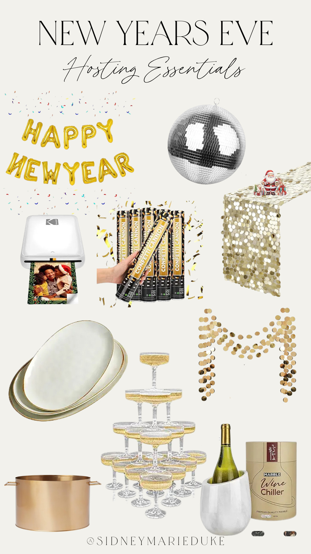 NYE hosting essentials ✨🍾🪩
 

#LTKHoliday