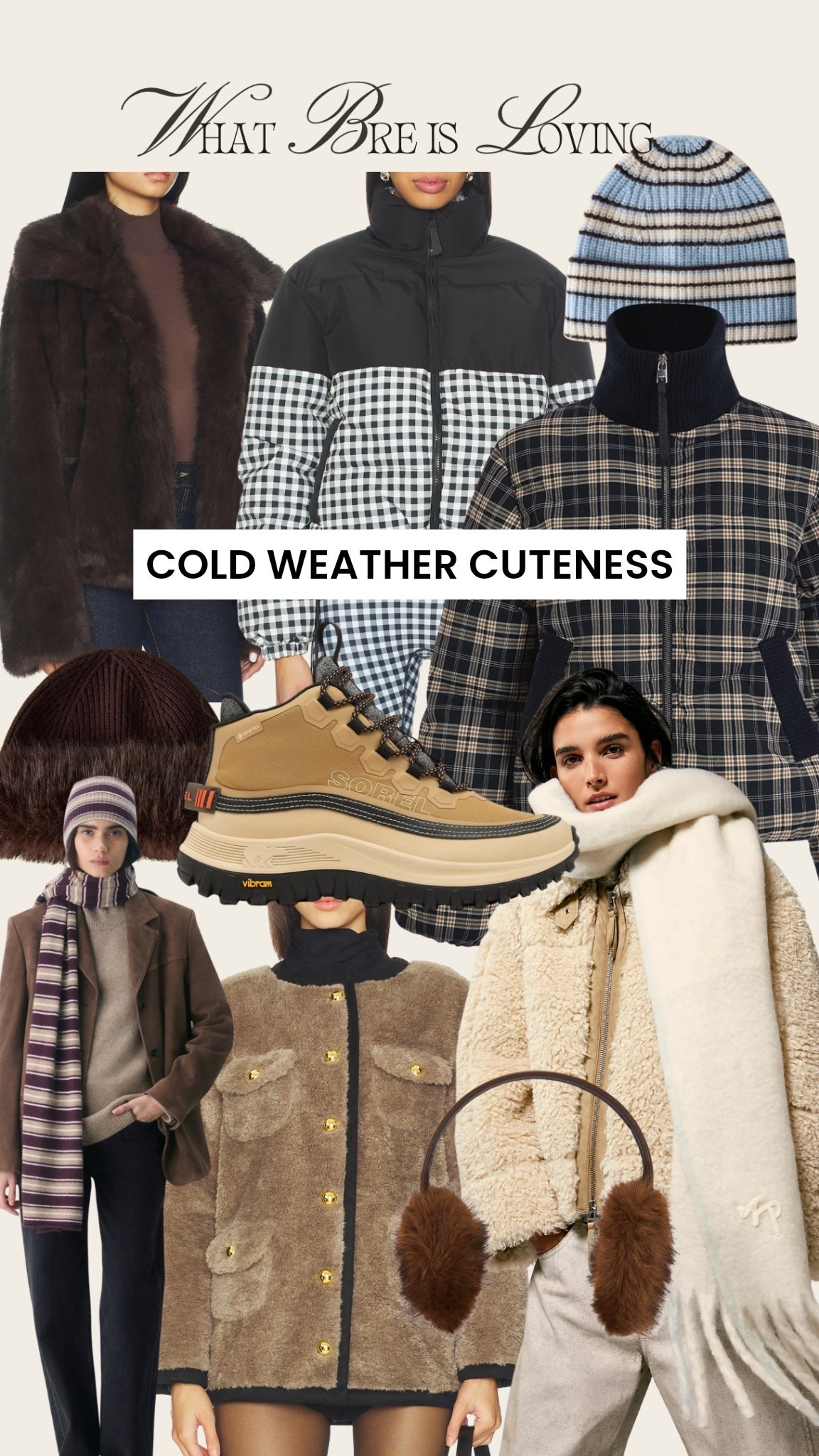 perfect for a cold weather vacation, snowy getaway or adding to winter wardrobe. #snowstyle #snowvacation #wintergetaway #winterstyle #furcoat #furhat #cashmere #aritzia #scarf #revolve #puffjacket 